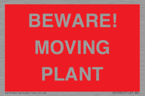 BEWARE! MOVING PLANT